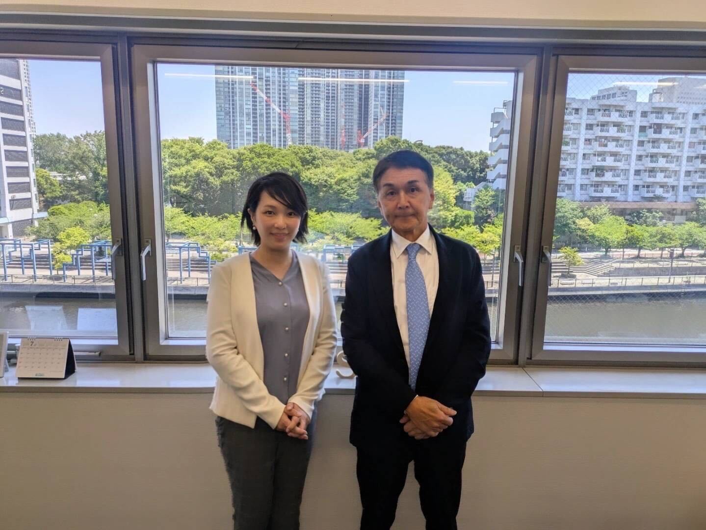 宮田愛子がインタビュアーを務めました