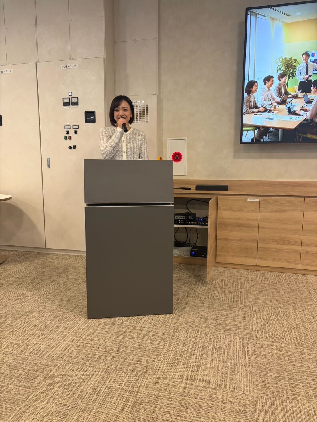 山田愛が研修を担当いたしました