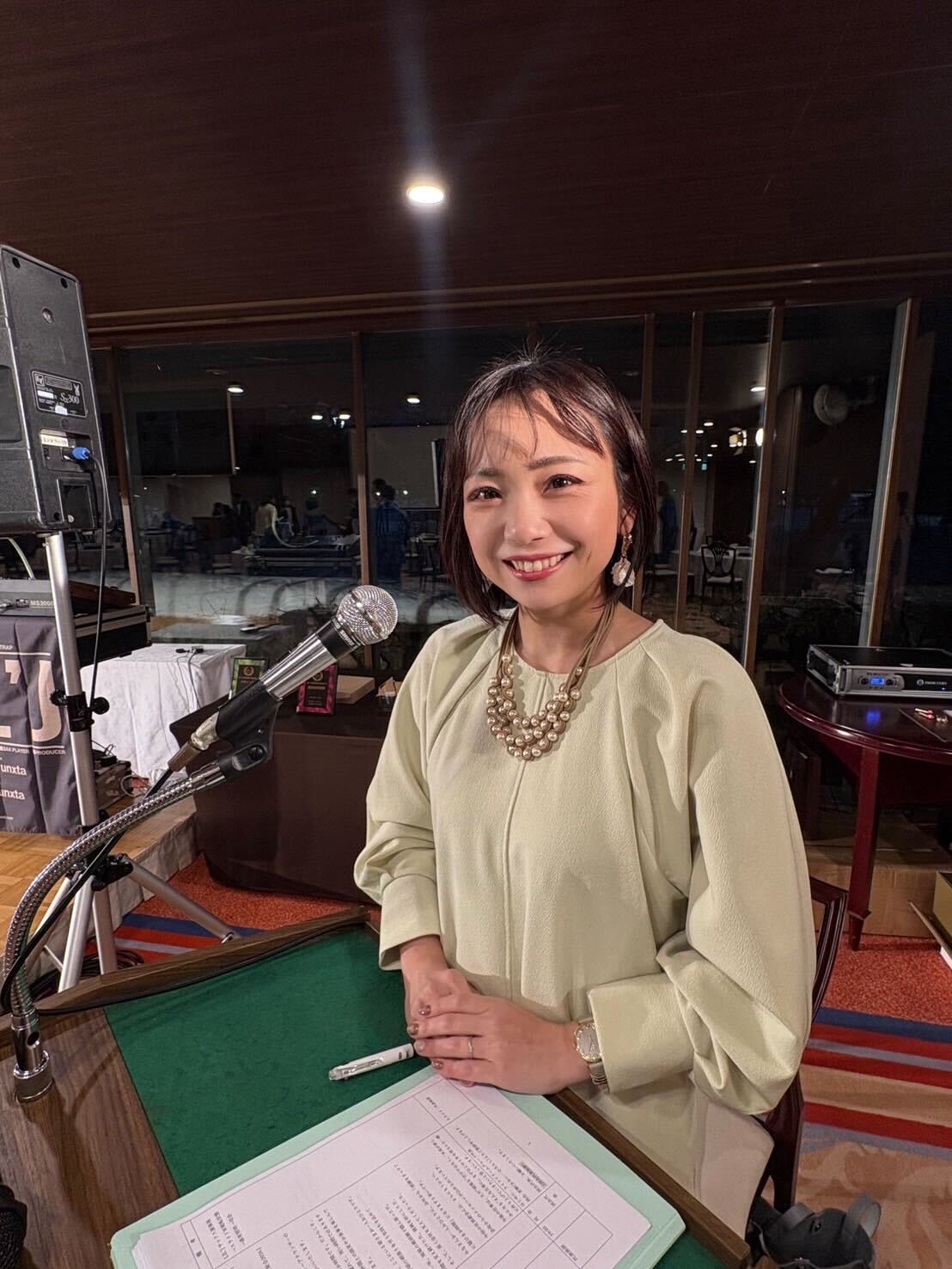 山田愛が司会を務めました